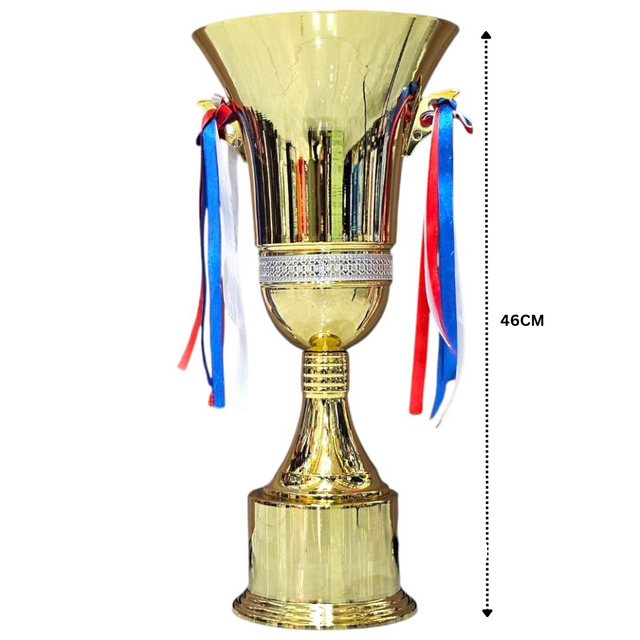 46cm Trophies, Medals Awards Gold Trophy Made of Resin Honor Trophy Souvenir Prizes for the Talent Show Competition Trophy for the Award for Outstanding Singers and Actors
