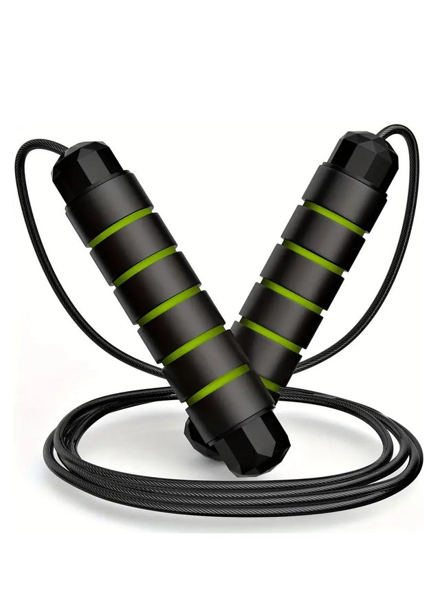Jump Rope Tangle Free Rapid Speed Jumping Rope Cable For Woman, Men, And Kids Adjustable Steel Jump Rope Workout With Foam Handles For Fitness Home Exercise And Slim Body (231046)