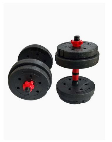 Spall Dumbbells Weights Set Black Dumbbell Fitness Equipment With Non Slip Handle And Adjustable Dumbbell weights For Men And Women(8906)