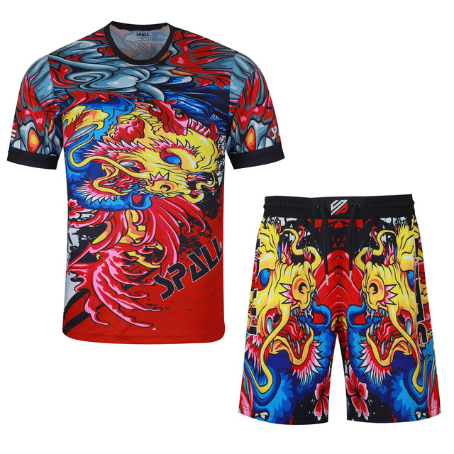 Compression Suit Top And Bottom Shirts And Shorts (SI-10401)