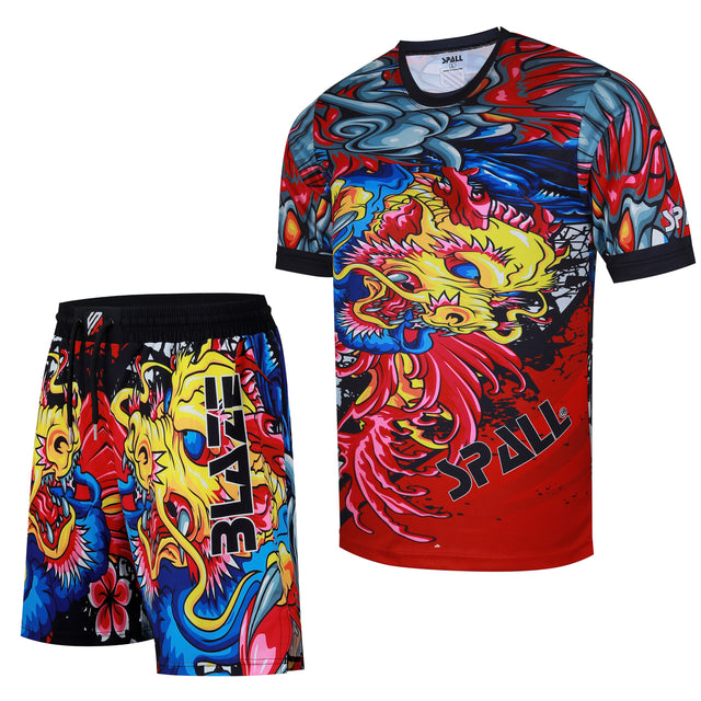 Compression Suit Top And Bottom Shirts And Shorts (SI-10401)