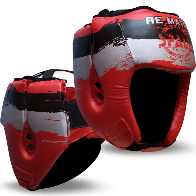 Boxing Head Guard For Men And Women Protection MMA Training Equipment Muay Thai Kickboxing Sparring Fighting Martial Arts Head Gear(SI-1163)