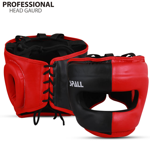 Head Guard For Professionals And Beginners Red Blue (SI-1181)