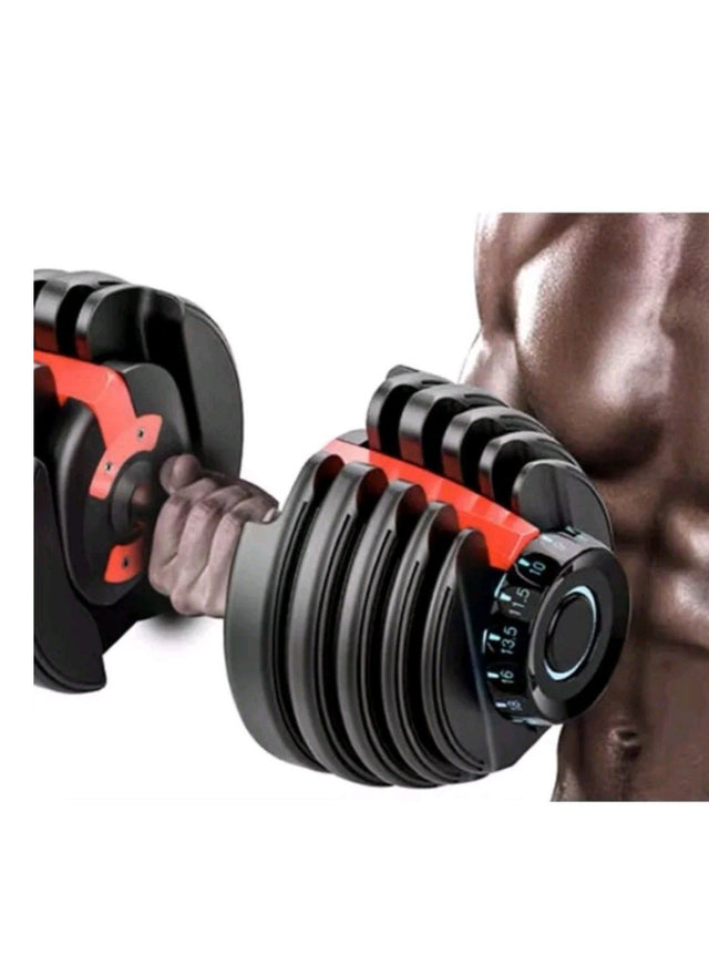 Smart Adjustable Dumbbell – 24KG – Ideal for home training, strength workouts, and muscle fitness. 2110530-01