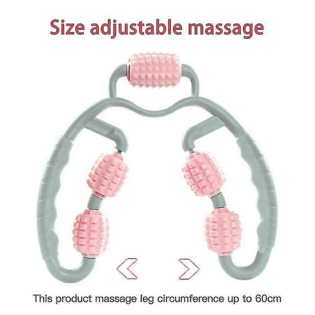 Fitness Foam Shaft Ring Leg Clamp Massager Eliminate Muscle Relaxation Wheel Calf Massage Roller