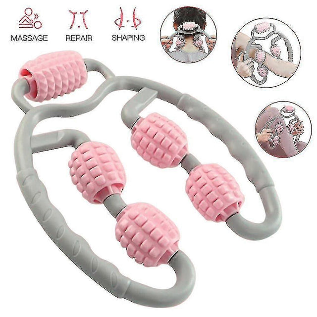 Fitness Foam Shaft Ring Leg Clamp Massager Eliminate Muscle Relaxation Wheel Calf Massage Roller