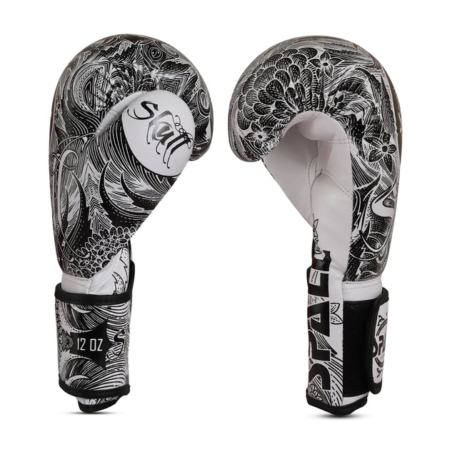 Boxing Gloves Made Of Artificial Leather Professionals For Men And Women(SI-1552)