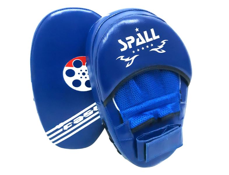 Focus Pad Men Women Punching Mitt Height 31cm Width 19cm Depth 8cm Blue Red Black for MMA Kickboxing Sparring Martial Arts Sparring Muay Thai Karate Training(SI-1067)