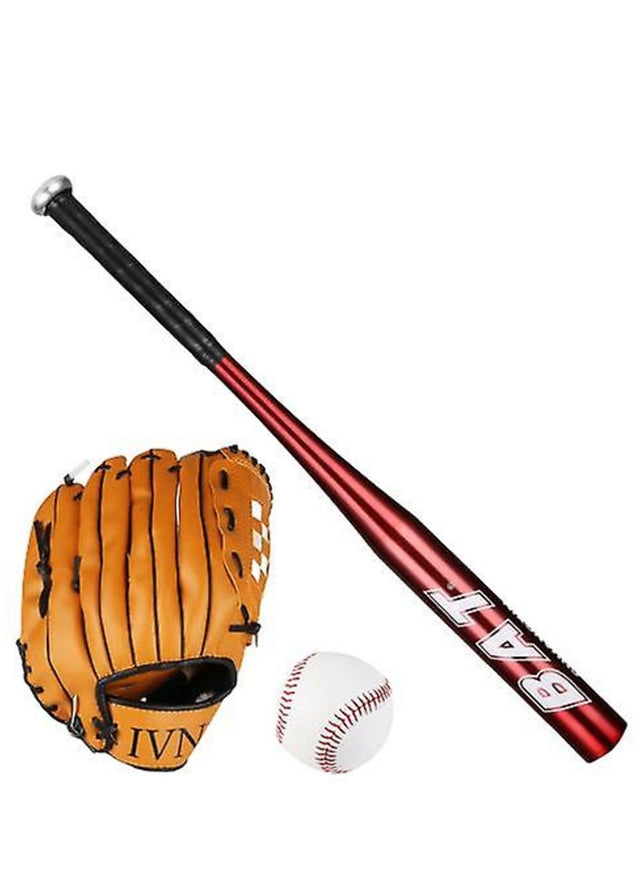 Baseball Bat And Gloves Teens Baseball Set With ball carry Bag Aluminum Alloy Safe And Durable Ideal Gift Choice For All Player 2544