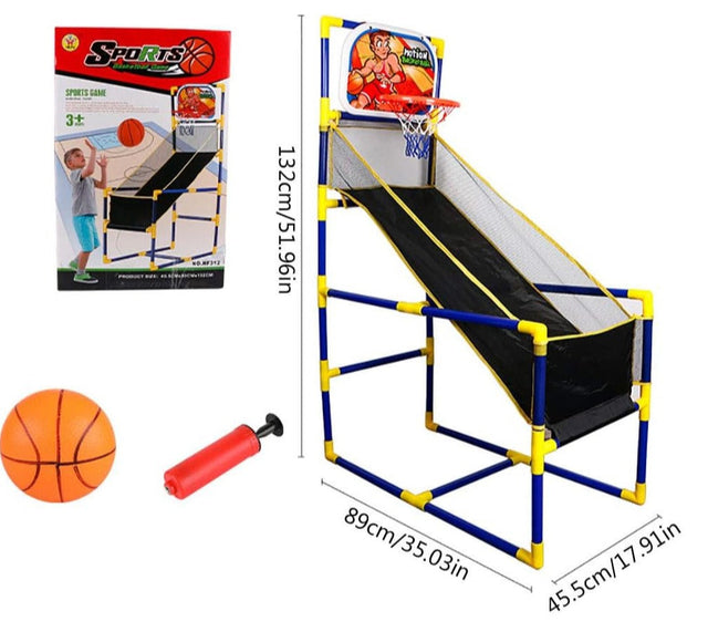 Arcade Basketball Hoop Game – Basement Toys – Basketball Hoop for Kids – Basketball Game with Hoop Training System –Air Pump Included- Kids Indoor Sports Toys – Fun and Entertaining 4906