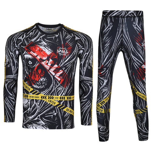 Compression MMA Set Top And Bottom Full Sleeve Shirt Trouser (SI-2167)