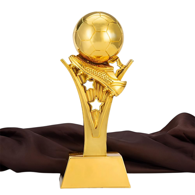 Golden Boot Soccer Trophy – 25cm Best Shooter Award 4736-A2