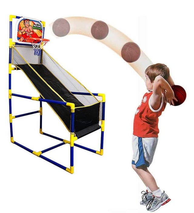 Arcade Basketball Hoop Game – Basement Toys – Basketball Hoop for Kids – Basketball Game with Hoop Training System –Air Pump Included- Kids Indoor Sports Toys – Fun and Entertaining 4906