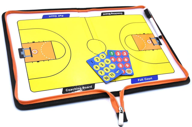 Basketball Coaching Board Erasable Layout Notebook Plays