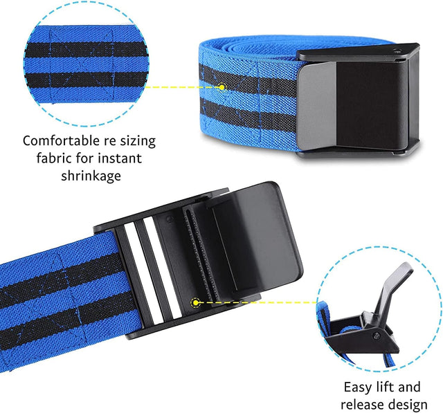 Premium Blood Flow Restriction Bands for Women - Enhance Glutes & Thighs, Perfect for Squats & Occlusion Training, Ideal Fabric Resistance Bands for Effective Workouts