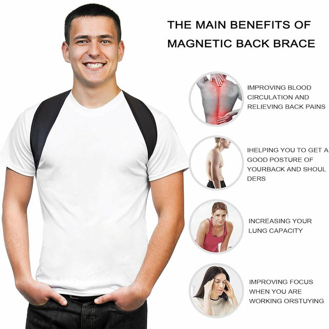 Breathable Adjustable Posture Corrector for Women and Men