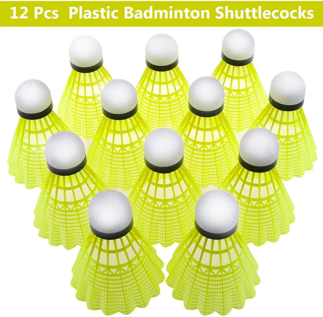 12 pices  Badminton Shuttlecocks For Outdoor Indoor Sports S2351