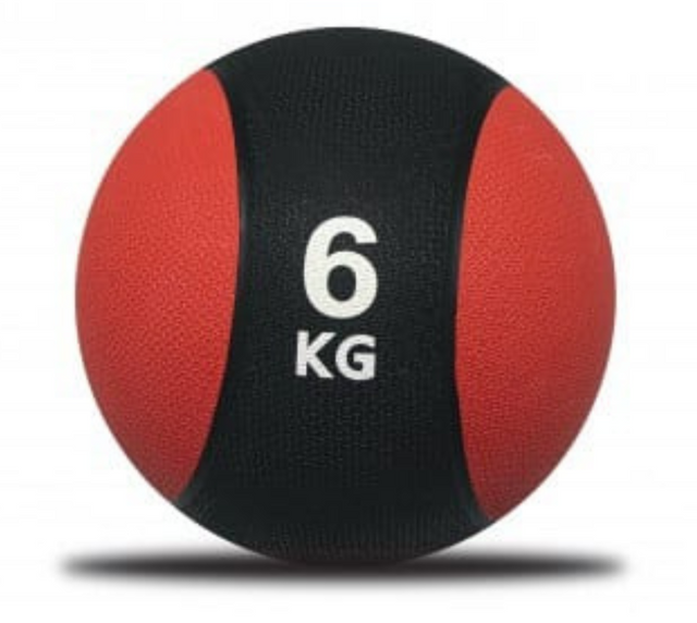 Fitness Weighted Medicine Balls 1kg to 8kg Handheld Rubber Med for Core Balance Ab Workout Equipment Home Gym Exercise Weights, Core Strength Training Wall Balls, Home Gym Workout Exercise Balls