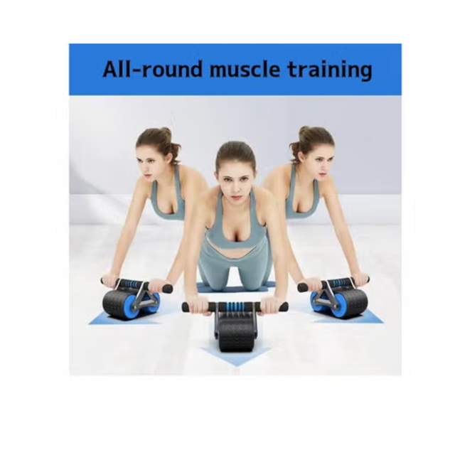 Automatic Rebound Abdominal Wheel For Beginners Abdominal Muscles Abdominal Fitness Equipment Home Female Belly Reduction Male Tank Wheel