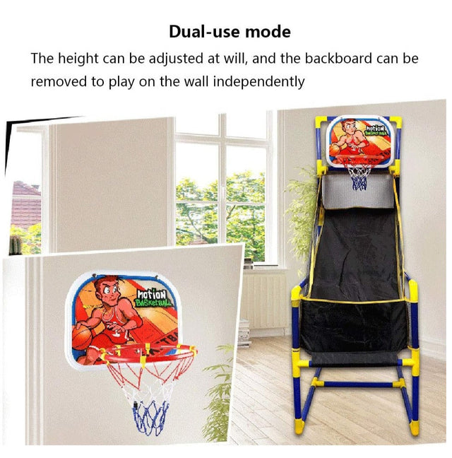 Arcade Basketball Hoop Game – Basement Toys – Basketball Hoop for Kids – Basketball Game with Hoop Training System –Air Pump Included- Kids Indoor Sports Toys – Fun and Entertaining 4906