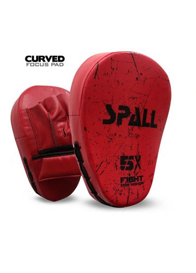 Spall Focus Pads Hook Jab Mitts Boxing Pads Hand Target Gloves Training For MMA Kick Boxing Pads Muay Thai Training Martial Arts Punch Mitts For Kids Men And Women