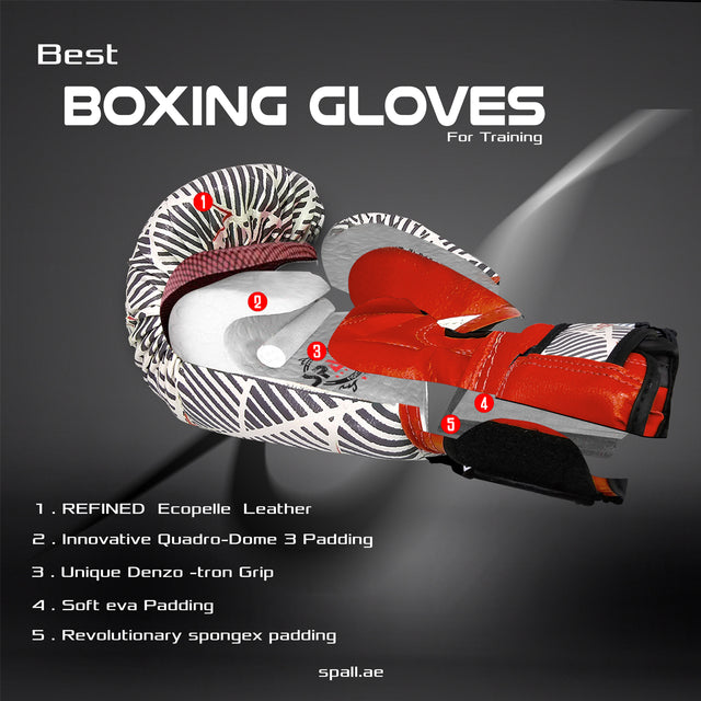 Professional Boxing Gloves For Strong Punches Sparring And Kickboxing Fighting Punch Bag Workout Muay Thai And Training(SI-1490)