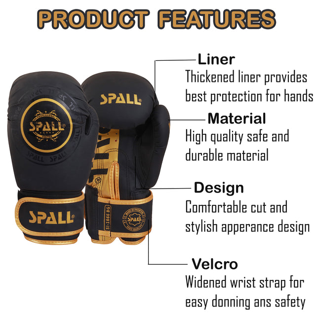 Boxing Gloves For Sparring Training & Fighting Lightweight (SI-1666)