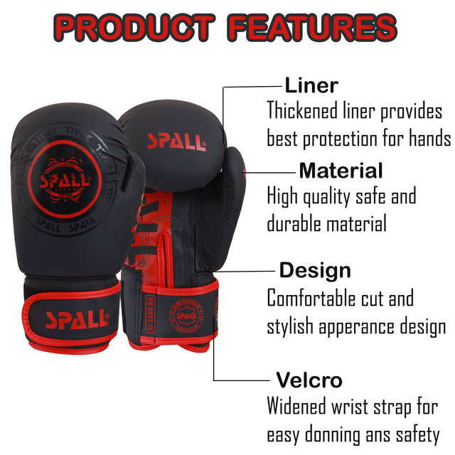 Boxing Gloves For Sparring Training & Fighting Lightweight (SI-1666)