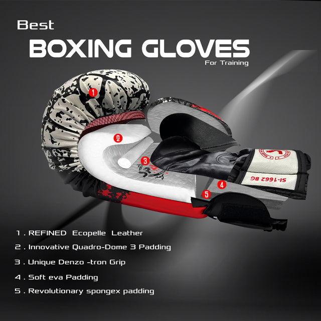 Boxing Gloves For Sparring Training And Fighting Lightweight