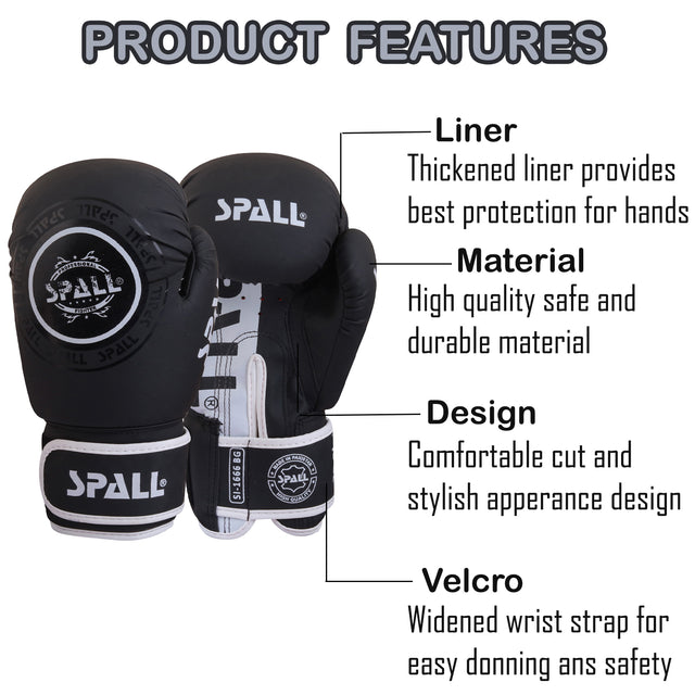 Boxing Gloves For Sparring Training & Fighting Lightweight (SI-1666)