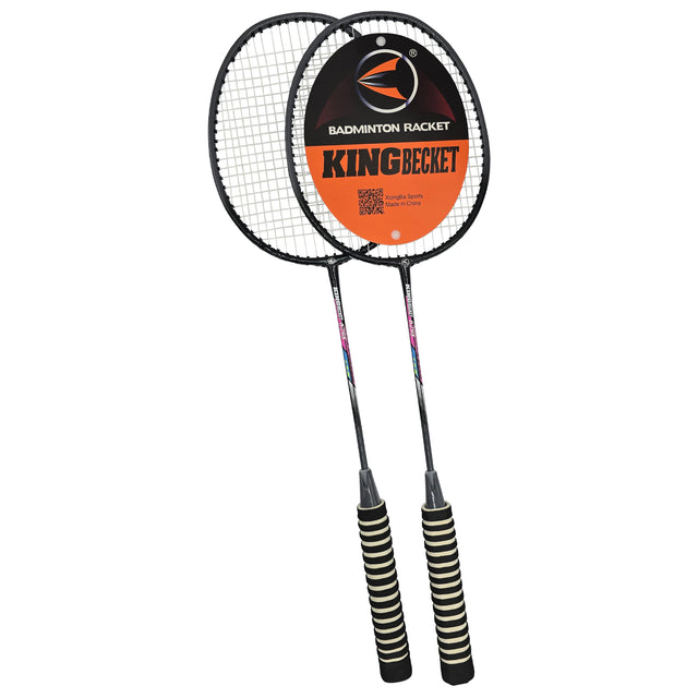 Badminton Rocket With Grip Soft Handles Smash Power Frame With Free Full Cover Ultra Light Weight Carbon Fiber Single High Grade Perfect For Men And Women