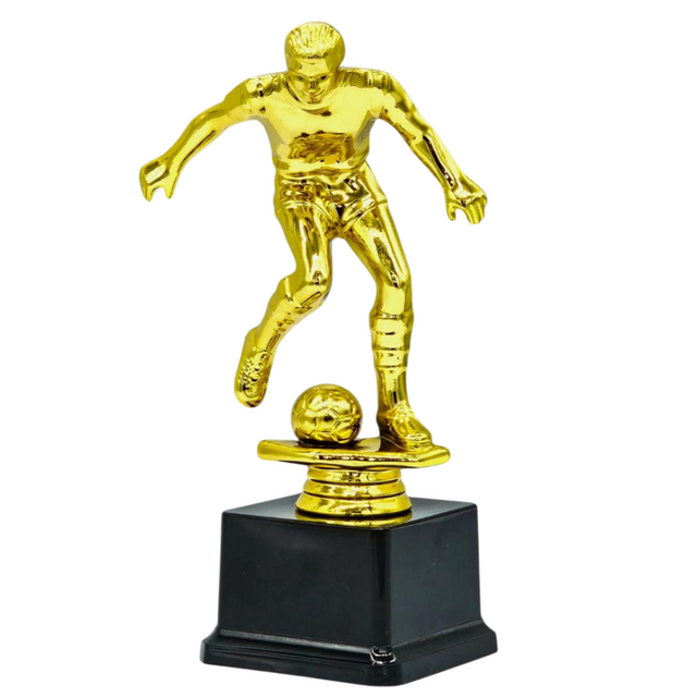 Acrylic Trophy Football Plastic Doll Student Football Competition Trophy Trophy