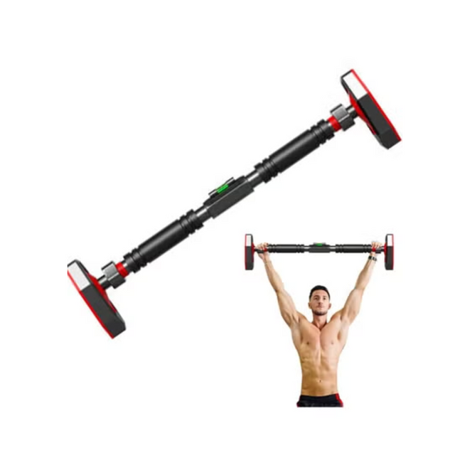 Full Upper Body Workout Assistance Our home gym bar allows you to perform a variety of upper body strengthening exercises suc as pull ups chin ups sit ups leg and knee raises hanging crunches and L s