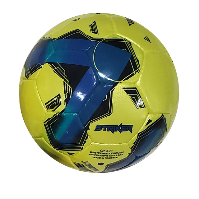 Football Soccer Ball For matches World Cup Best Indoor/Outdoor Water Proof Ball For Professional Training And Matches For Men And Women Youth And Adult(CR-671)