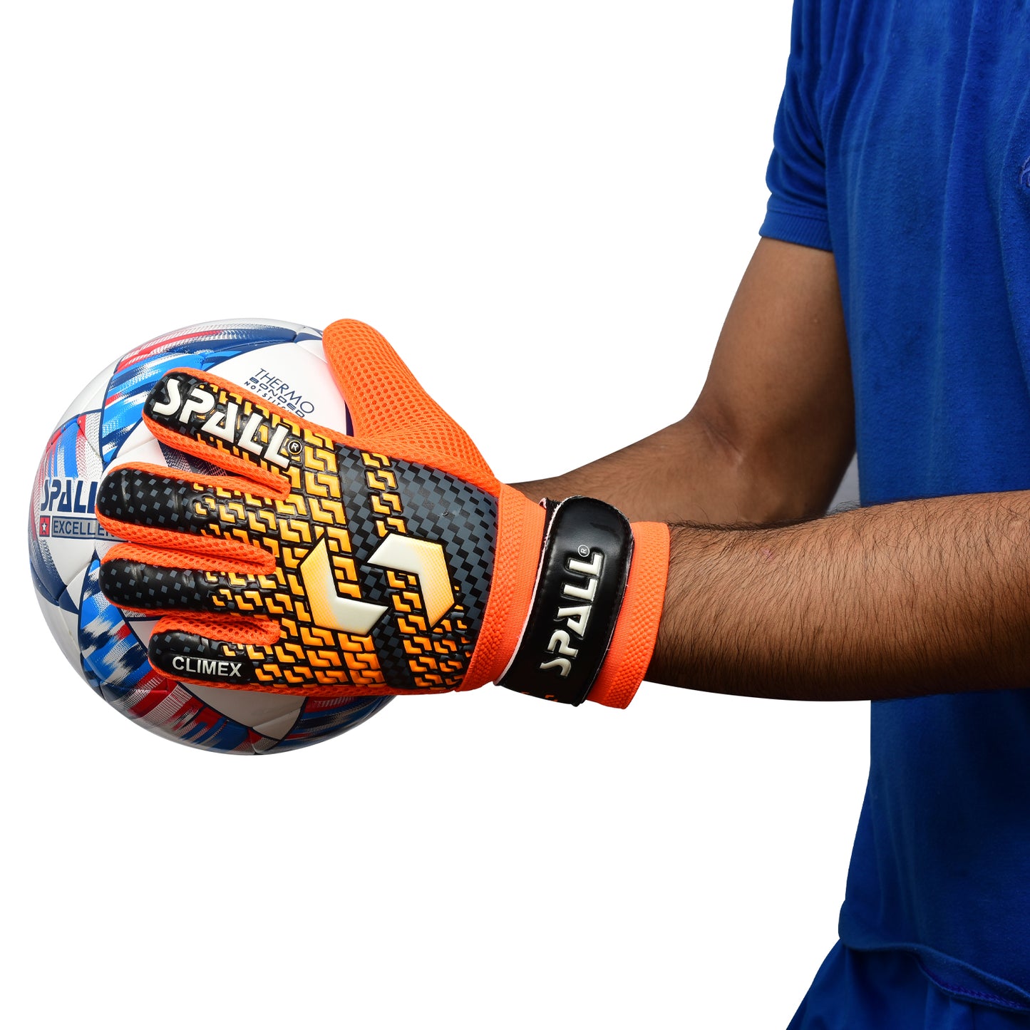 Goal Keeper Gloves Strong Grip Protection Injuries For Football Soccer Training Ideal For Men Women(GK-120)