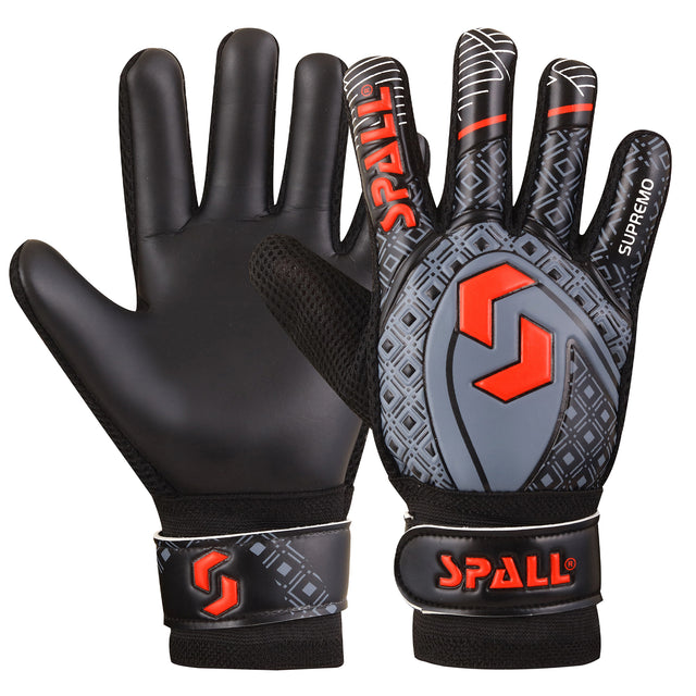 Goal Keeper Gloves Strong Grip With Finger Spin Double Wrist Protection Prevent Injuries For The Toughest Saves Goalie Training Gloves For Youth And Adult(GK-120)