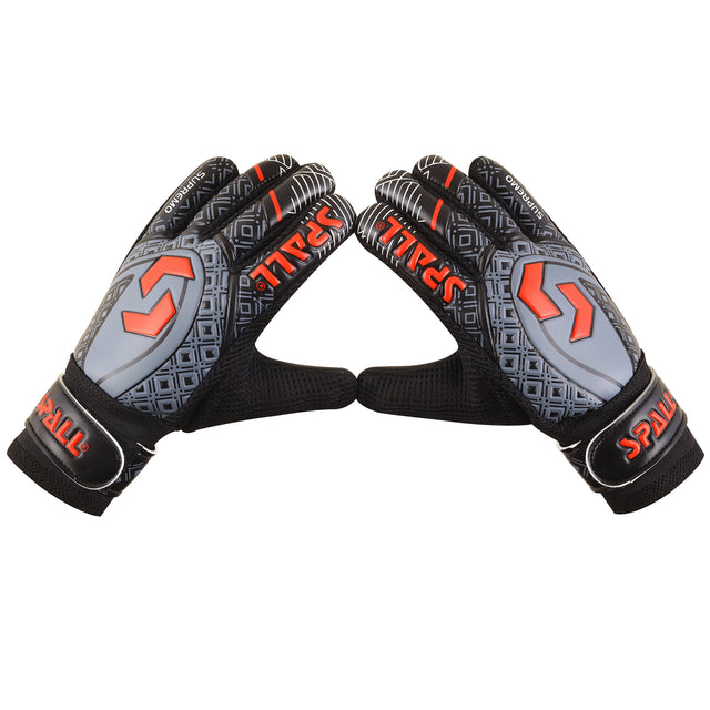 Goal Keeper Gloves Strong Grip With Finger Spin Double Wrist Protection Prevent Injuries For The Toughest Saves Goalie Training Gloves For Youth And Adult(GK-120)