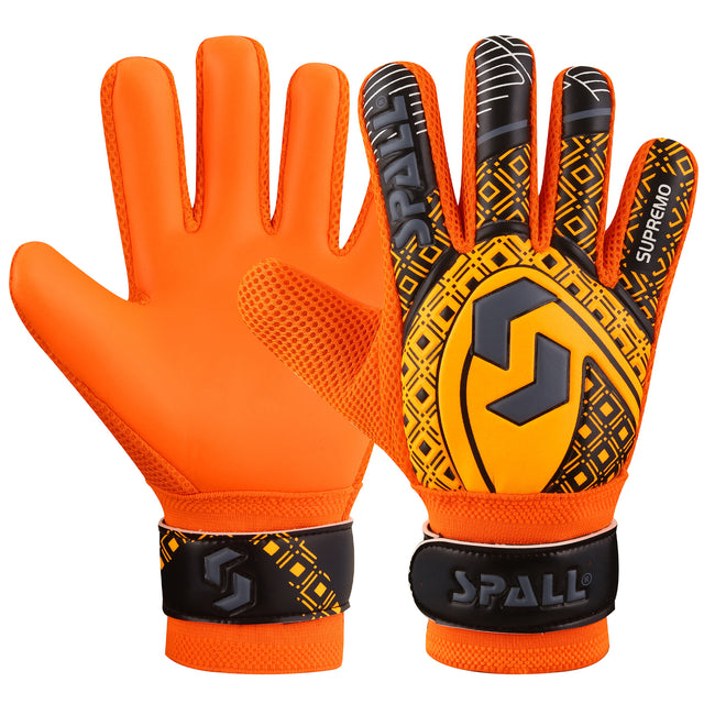 Goal Keeper Gloves Strong Grip With Finger Spin Double Wrist Protection Prevent Injuries For The Toughest Saves Goalie Training Gloves For Youth And Adult(GK-120)