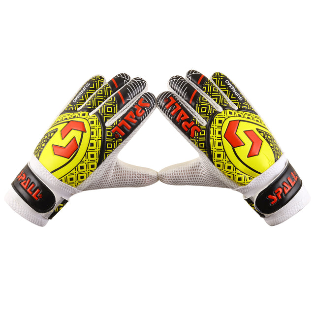 Goal Keeper Gloves Strong Grip With Finger Spin Double Wrist Protection Prevent Injuries For The Toughest Saves Goalie Training Gloves For Youth And Adult(GK-120)