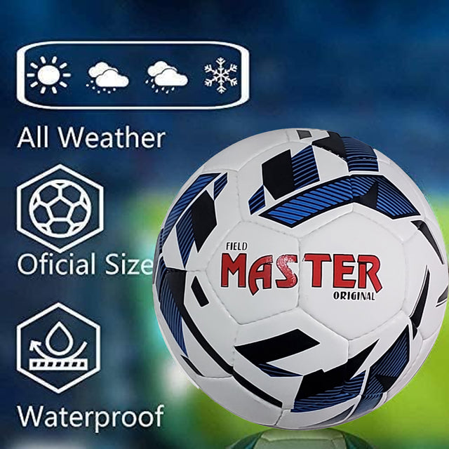 Football Soccer Ball For Matches World Cup Best Indoor/Outdoor Water Proof Ball For Professional Training And Match Men And Women Youth And Adult(GP-658)