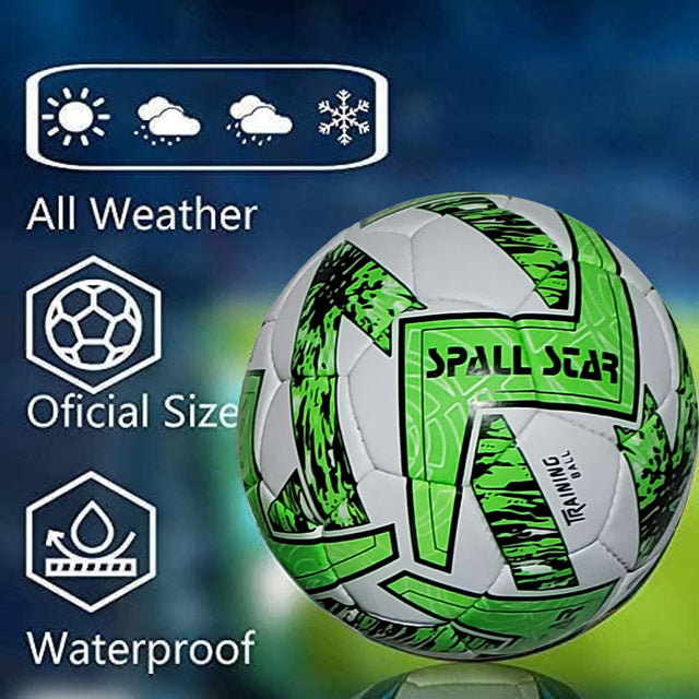 Football Soccer Balls For Matches World Cup Best Indoor/Outdoor Water Proof Ball For Professional Training And Match Men And Women Youth And Adult(GP-662)