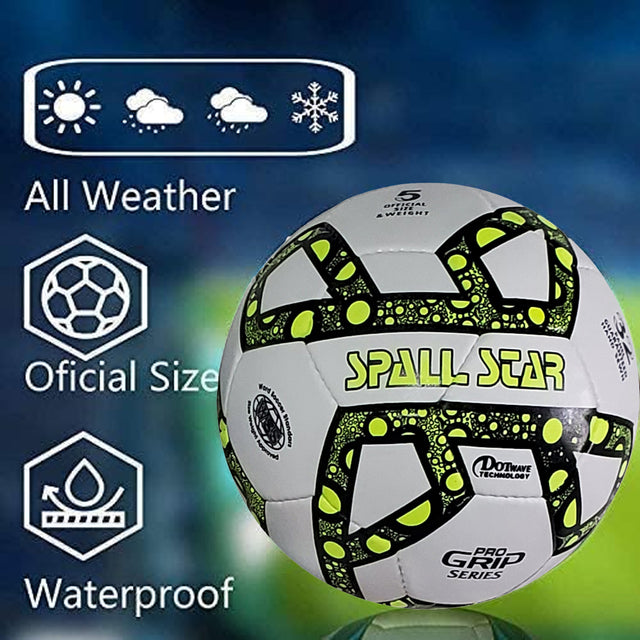 Football Soccer Ball For Matches World Cup Best Indoor/Outdoor Water Proof Ball For Professional Training And Match Men And Women Youth And Adult(GP-688)