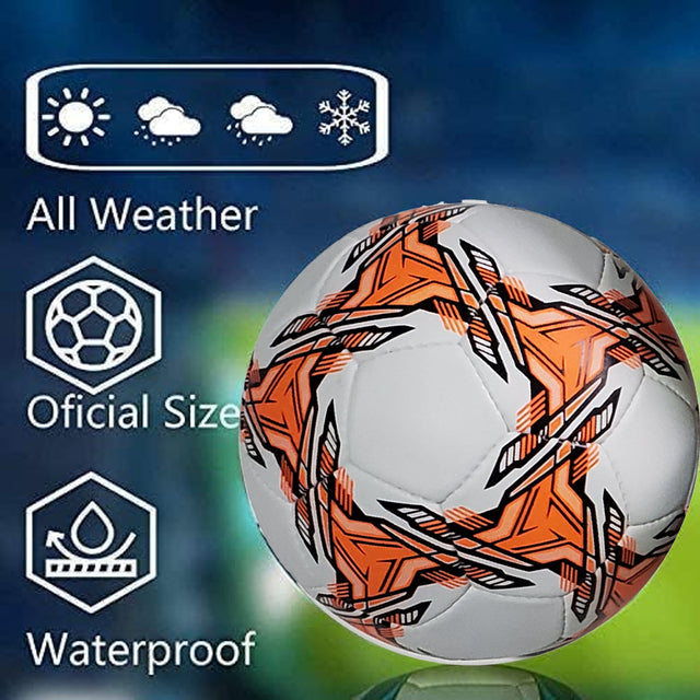 Football Soccer Ball For Matches World Cup Best Indoor/Outdoor Water Proof Ball For Professional Training And Match Men And Women Youth And Adult(GP-698)