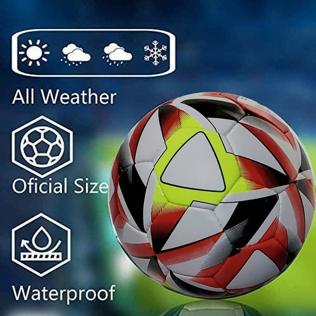 Football Soccer Ball For Matches World Cup Best Indoor/Outdoor Water Proof Ball For Professional Training And Match Men And Women Youth And Adult(GP-719)