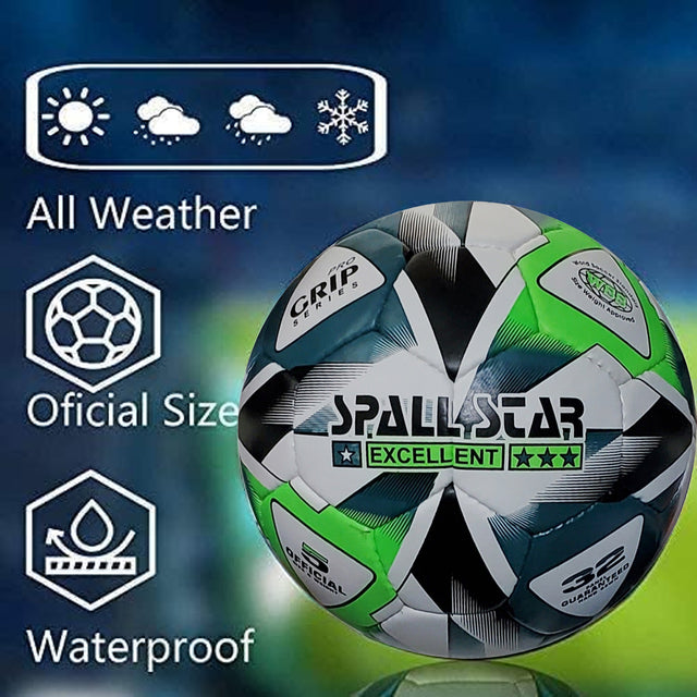 Football Soccer Ball For Matches World Cup Best Indoor/Outdoor Water Proof Ball For Professional Training And Match Men And Women Youth And Adult(GP-719)