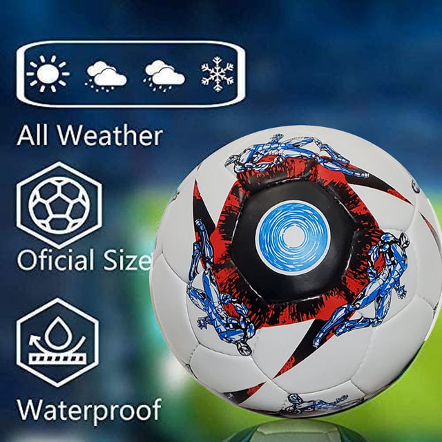 Football Soccer Ball For Matches World Cup Best Indoor/Outdoor Water Proof Ball For Professional Training And Match Men And Women Youth And Adult(GP-721)