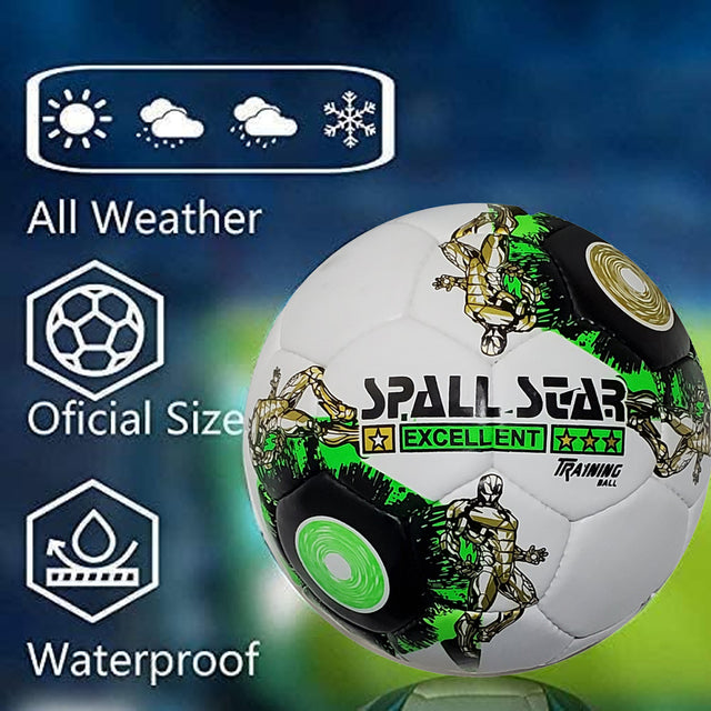 Football Soccer Ball For Matches World Cup Best Indoor/Outdoor Water Proof Ball For Professional Training And Match Men And Women Youth And Adult(GP-721)