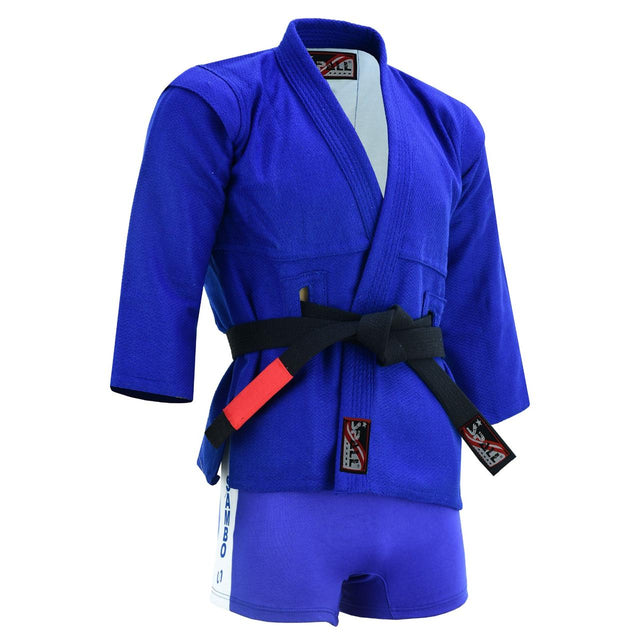 Sambo Suit for Training & Competition – Durable Martial Arts Uniform with Jacket & Shorts 1251