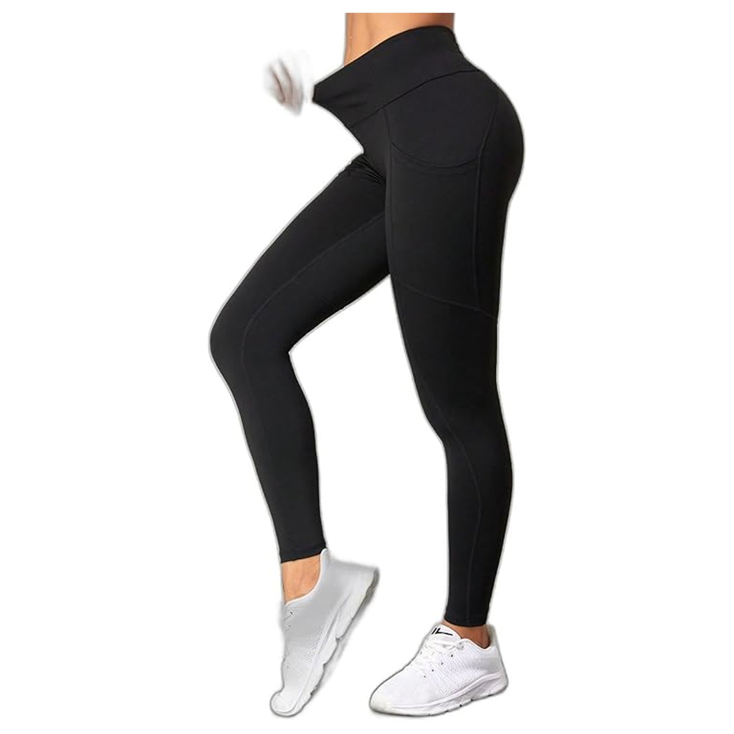 Legging With Pocket High Waist Tummy Control Soft Breathable Fabric For Workout Running Fitness Exercise Gym Sports Yoga Pant For Women(SI-10035)