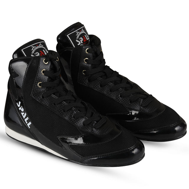 Boxing Shoes Shone Black For Professionals And Beginners (SI-1127)